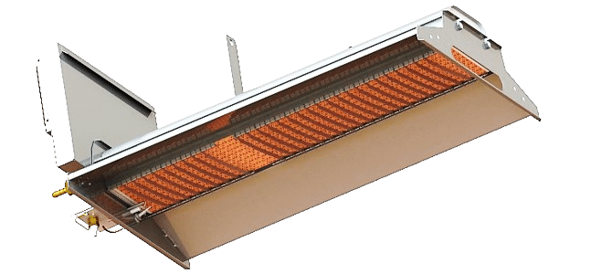 Radiant gaz SBM 20ZRFS pour bâtiment d'élevage avicole